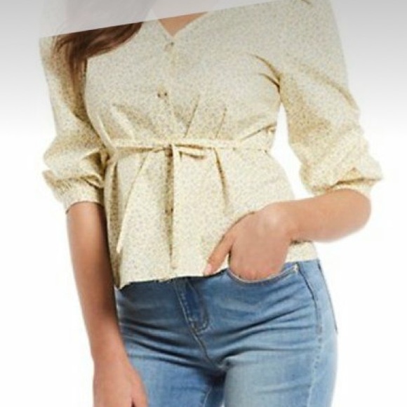 Daniel Cremieux Tops - NWT Cremieux Botanical Garden Floral Print Top